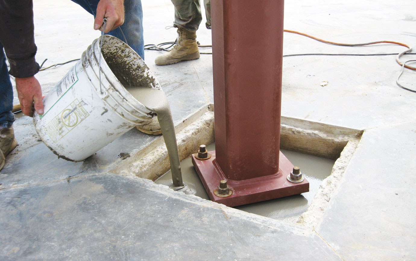 Waterproof Grouts, Anchors & Precision Grouting